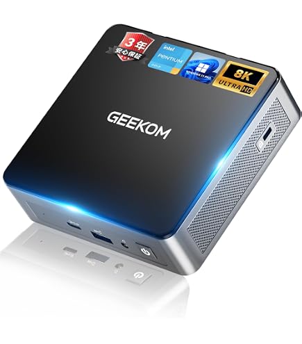 Amazon.co.jp: GEEKOM ミニpc A001 (AIR12 N100) : パソコン・周辺機器